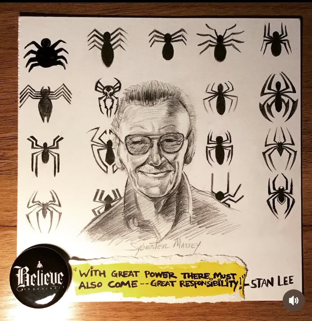Stan Lee tribute animation